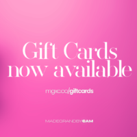 Portrait Photography Gift Cards for MADEGRANDBYCAM Dallas-Fort Worth Texas