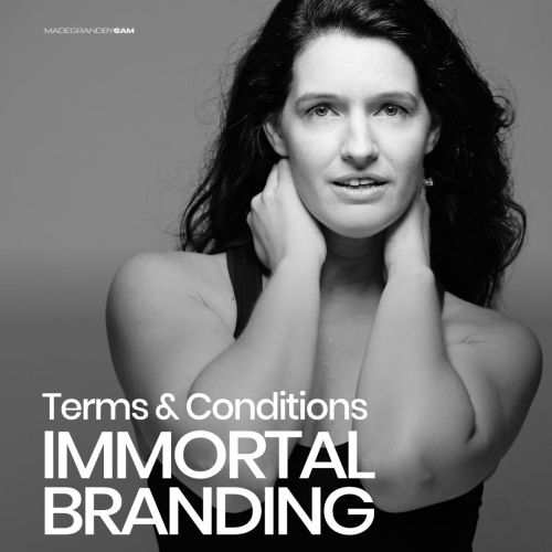 Legal Resource Center Terms and Conditions for Immortal Branding